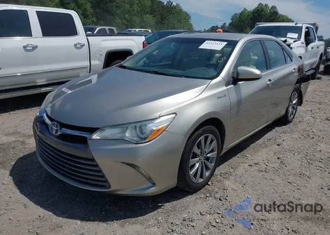 2016 Toyota Camry Hybrid из США, поврежденный, VIN 4T1BD1FK8GU177969